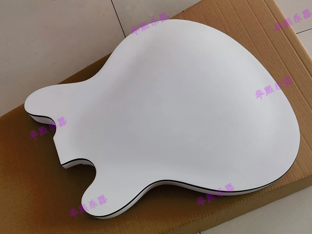 Custom high quality starcaster electric guitar body,black edge,support customization