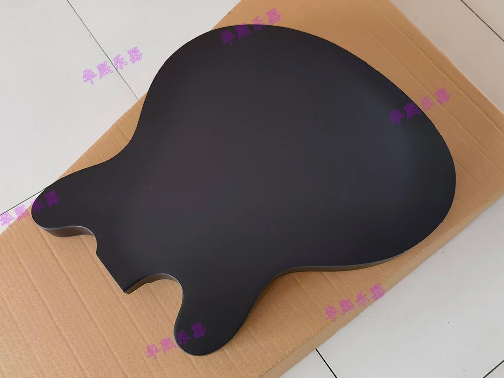 Custom high quality starcaster electric guitar body,black edge,support customization
