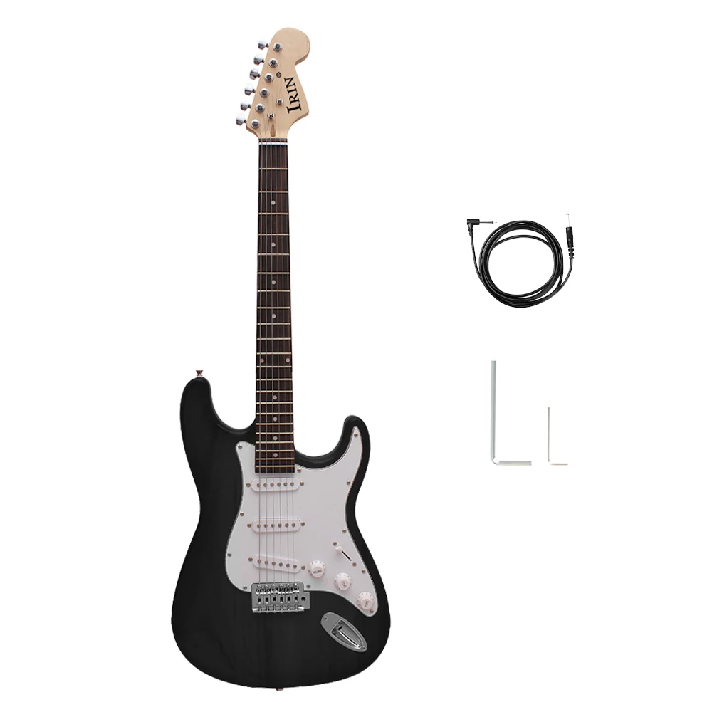 IRIN 6 String Electric Guitar 39 Inch 21 Frets Basswood Body Electric Guitar Guitarra With Bag Amp Capo Guitar Parts Accessories IRIN 6 String Electric Guitar 39 Inch 21 Frets Basswood Body Electric Guitar Guitarra With Bag Amp Capo Guitar Parts Accessories