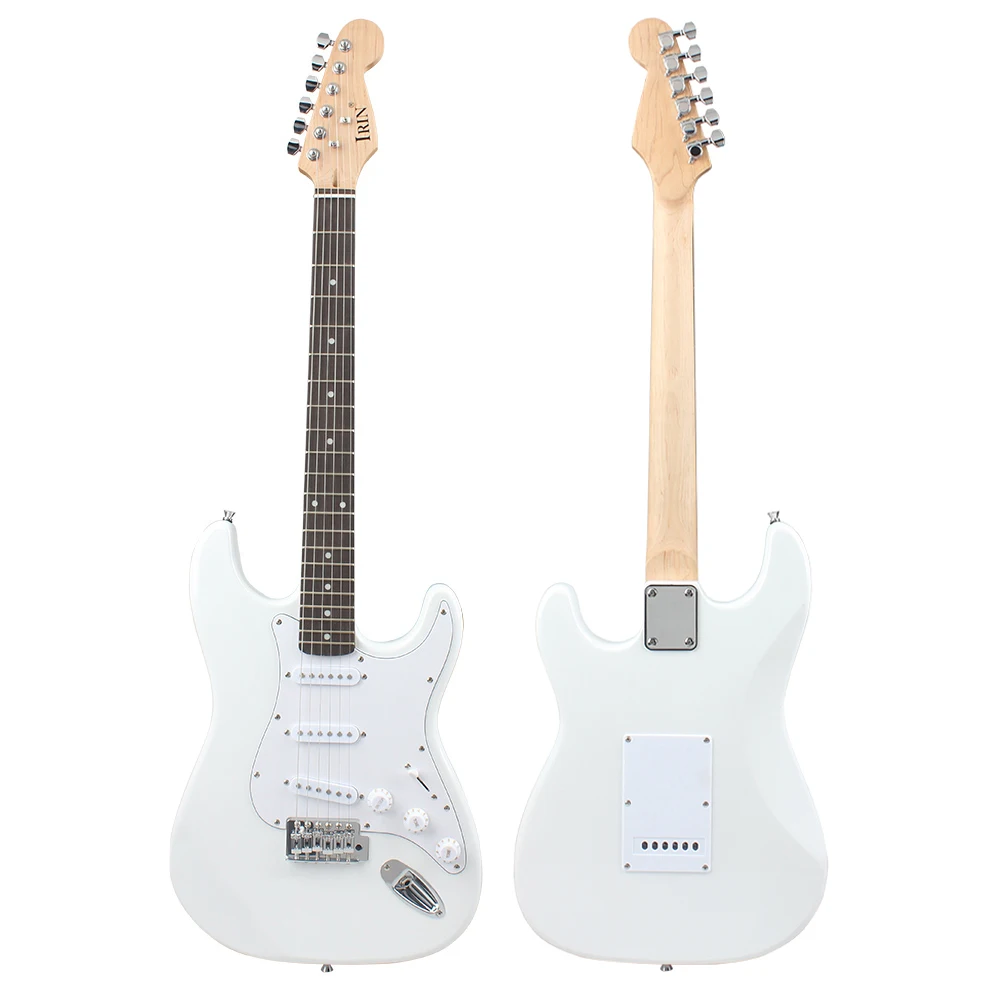 IRIN 6 String Electric Guitar 39 Inch 21 Frets Basswood Body Electric Guitar Guitarra With Bag Amp Capo Guitar Parts Accessories IRIN 6 String Electric Guitar 39 Inch 21 Frets Basswood Body Electric Guitar Guitarra With Bag Amp Capo Guitar Parts Accessories
