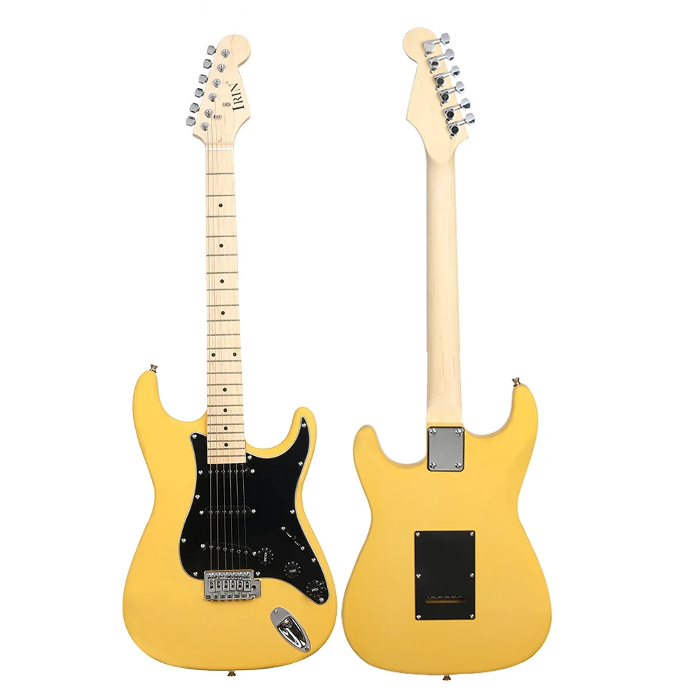 IRIN 6 String Electric Guitar 39 Inch 21 Frets Basswood Body Electric Guitar Guitarra With Bag Amp Capo Guitar Parts Accessories IRIN 6 String Electric Guitar 39 Inch 21 Frets Basswood Body Electric Guitar Guitarra With Bag Amp Capo Guitar Parts Accessories