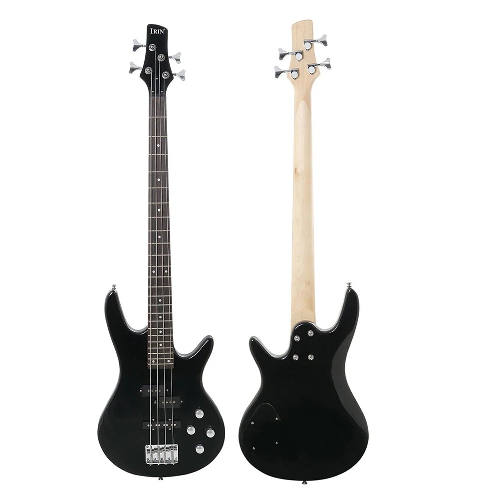 Professional 4 Strings/5 Strings Bass Guitar Maple Body Electric Bass Guitar Stringed Musical Instrument With Connection Cable