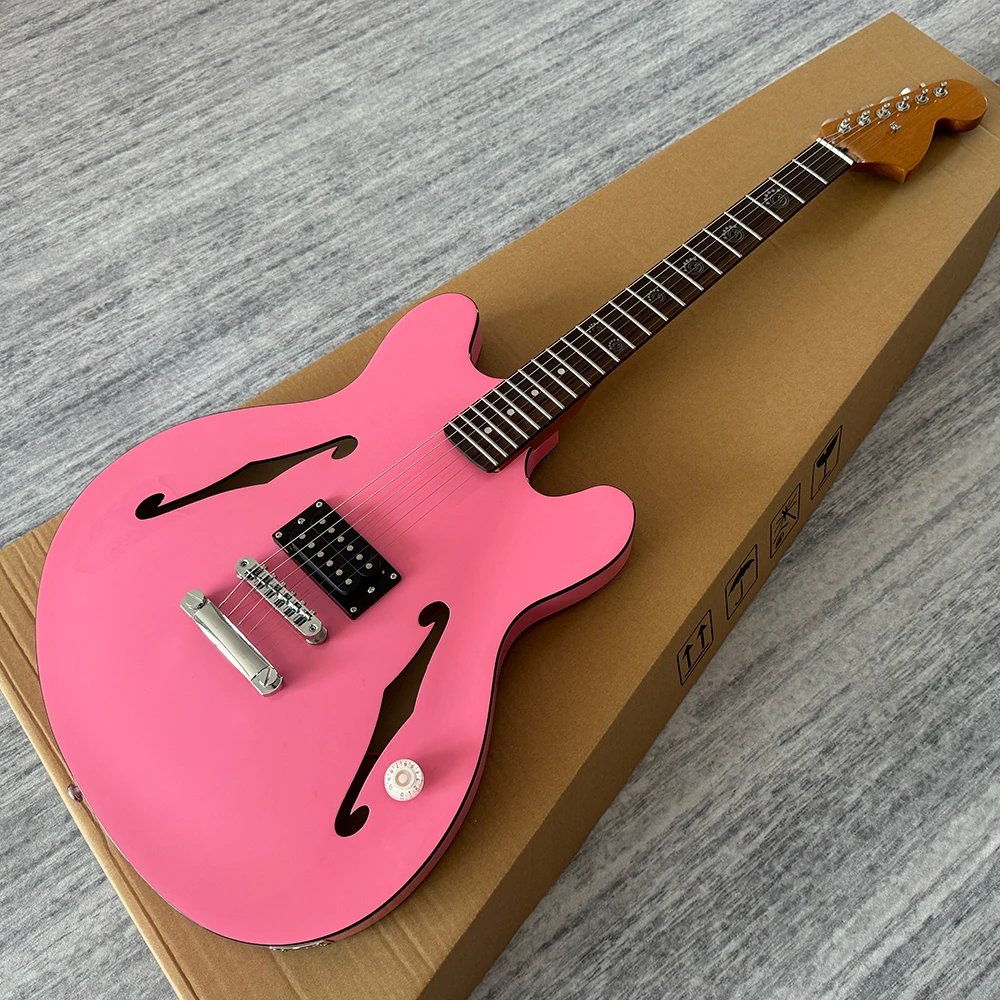 Pink guitar