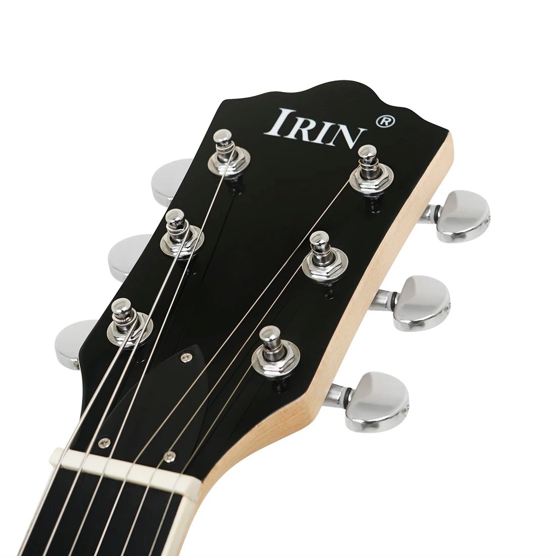 IRIN 6 Strings Tiger Patterned Red Electric Guitar 39 Inch Solid Full-size Electric Guitar Starter Kit Includes Amplifier Bag IRIN 6 Strings Tiger Patterned Red Electric Guitar 39 Inch Solid Full-size Electric Guitar Starter Kit Includes Amplifier Bag