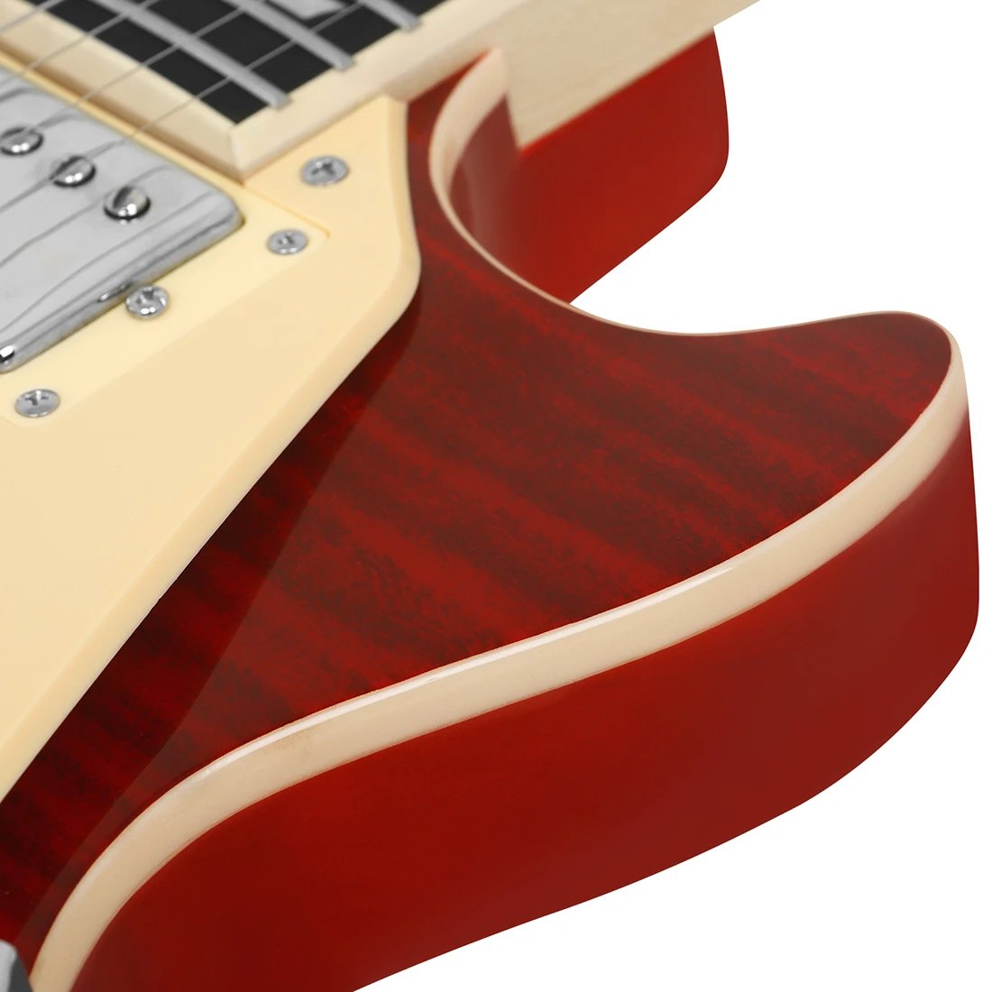 IRIN 6 Strings Tiger Patterned Red Electric Guitar 39 Inch Solid Full-size Electric Guitar Starter Kit Includes Amplifier Bag IRIN 6 Strings Tiger Patterned Red Electric Guitar 39 Inch Solid Full-size Electric Guitar Starter Kit Includes Amplifier Bag