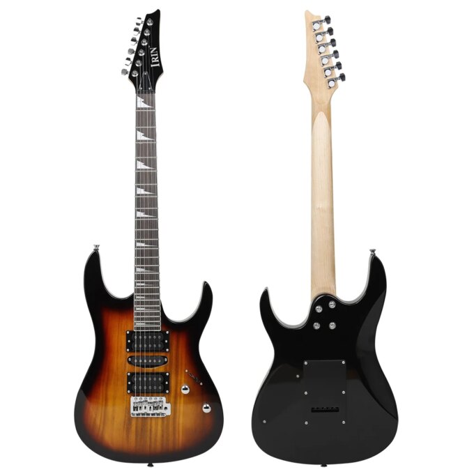 6 Strings 24 Frets Electric Guitar Maple Body Electric Guitar Guitarra With Bag Speaker Necessary Guitar Parts & Accessories - Image 3