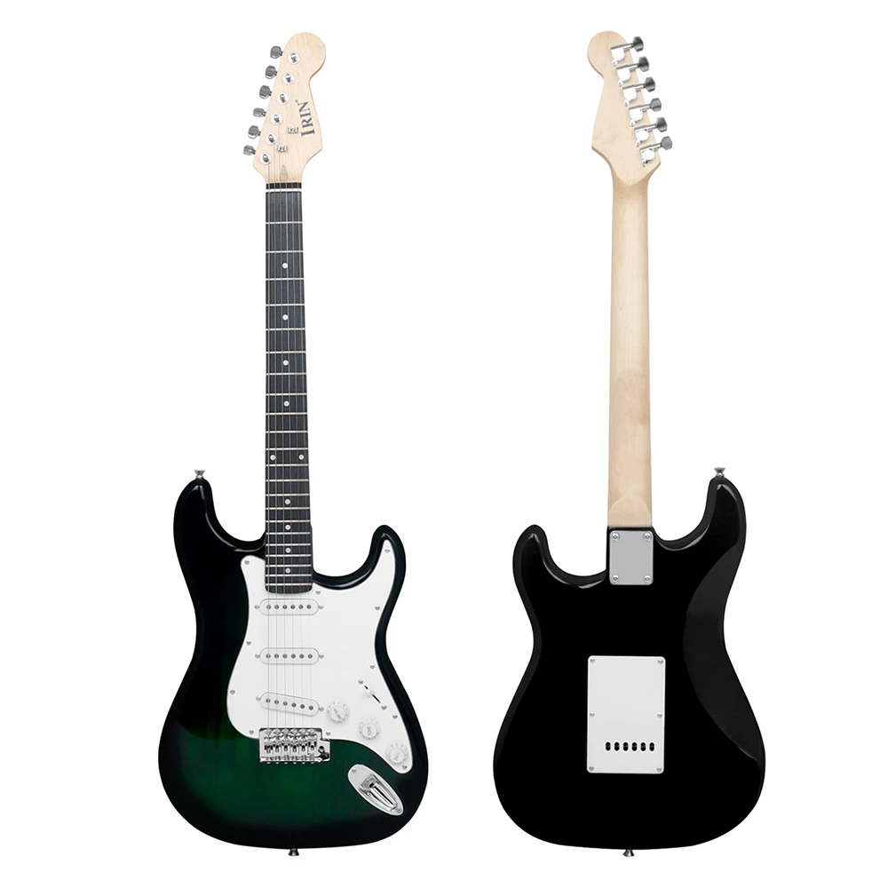 IRIN ST Electric Guitar 6 String 39 Inch 21 Frets Basswood Body Electric Guitar Guitarra With Speaker Guitar Parts & Accessories IRIN ST Electric Guitar 6 String 39 Inch 21 Frets Basswood Body Electric Guitar Guitarra With Speaker Guitar Parts & Accessories