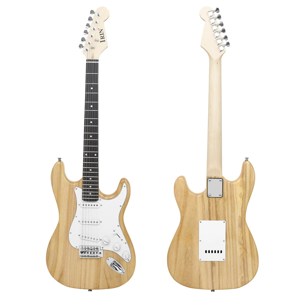 IRIN ST Electric Guitar 6 String 39 Inch 21 Frets Basswood Body Electric Guitar Guitarra With Speaker Guitar Parts & Accessories IRIN ST Electric Guitar 6 String 39 Inch 21 Frets Basswood Body Electric Guitar Guitarra With Speaker Guitar Parts & Accessories