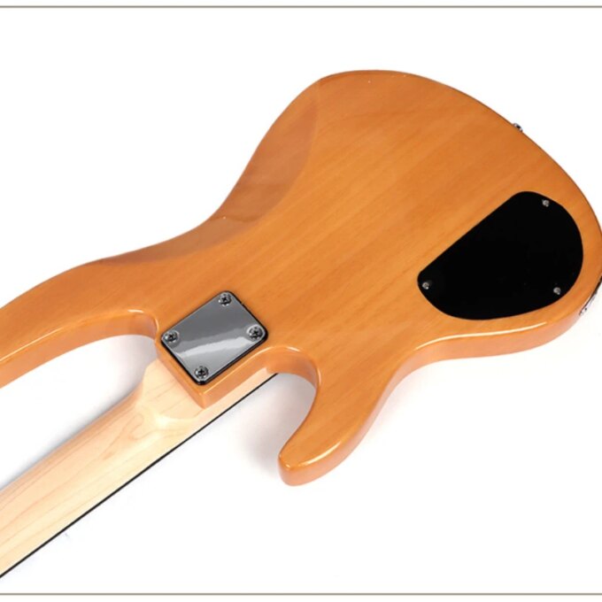 Electric Guitar Bass Four Strings White Wood Professional Performance Rock Musical String Instrument Rosewood Fingerboard Guitar - Image 4