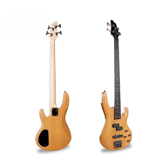 Electric Guitar Bass Four Strings White Wood Professional Performance Rock Musical String Instrument Rosewood Fingerboard Guitar - Image 2