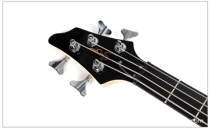 Electric Guitar Bass Four Strings White Wood Professional Performance Rock Musical String Instrument Rosewood Fingerboard Guitar