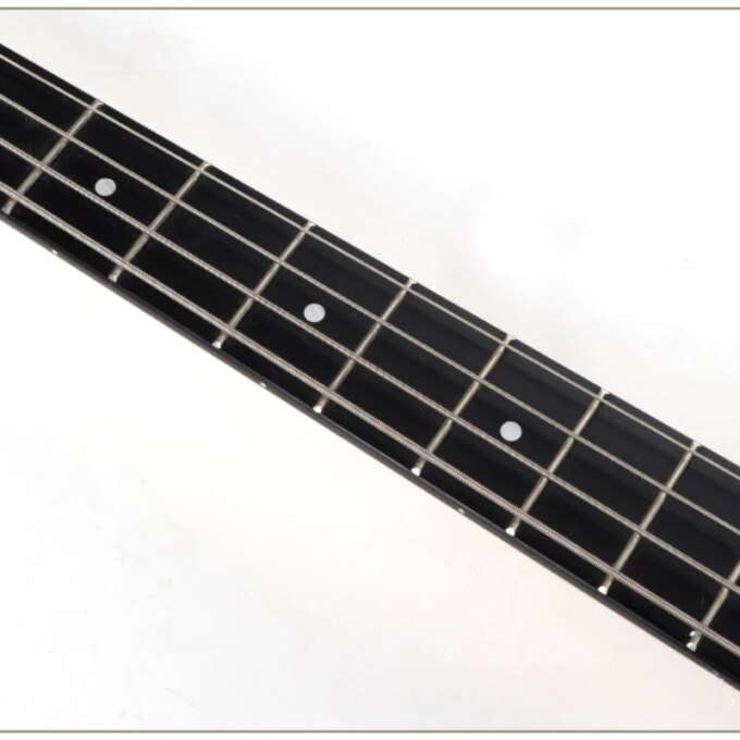 Electric Guitar Bass Four Strings White Wood Professional Performance Rock Musical String Instrument Rosewood Fingerboard Guitar - Image 6