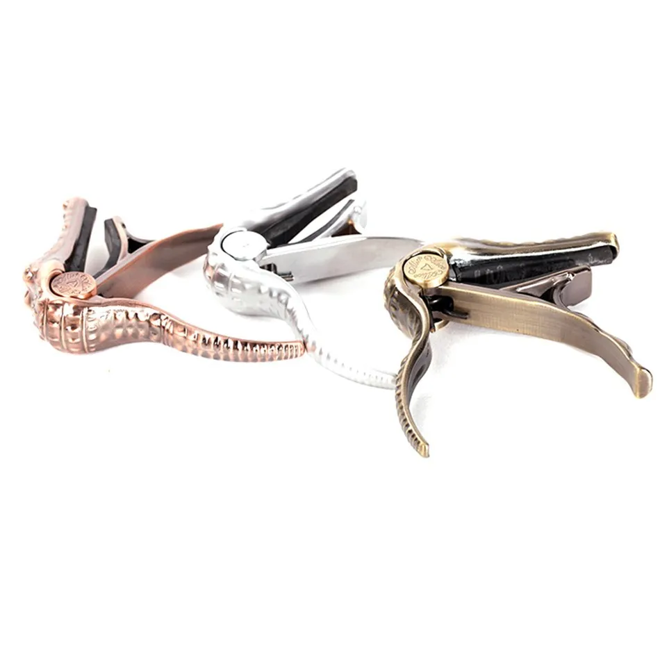 Alice A007G Metal Crocodile Design Folk Acoustic Guitar Capo Clamp Wholesales Alice A007G Metal Crocodile Design Folk Acoustic Guitar Capo Clamp Wholesales
