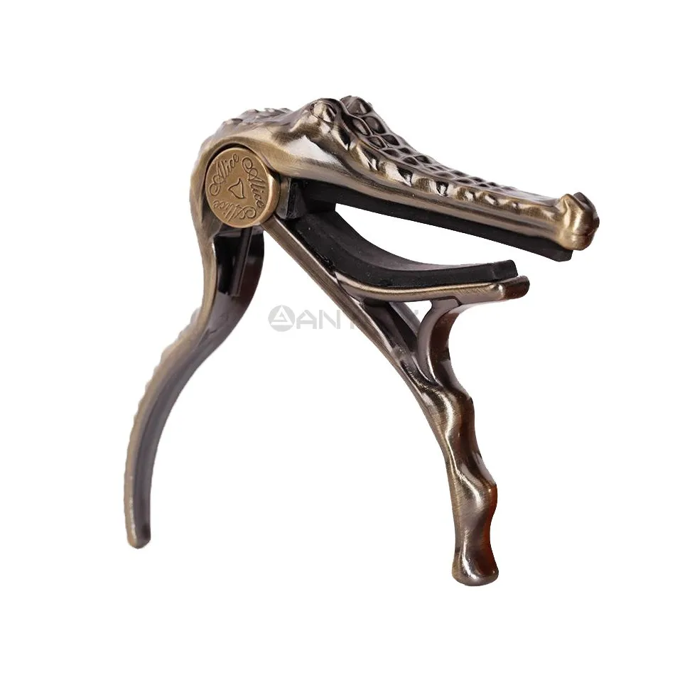 Alice A007G Metal Crocodile Design Folk Acoustic Guitar Capo Clamp Wholesales Alice A007G Metal Crocodile Design Folk Acoustic Guitar Capo Clamp Wholesales