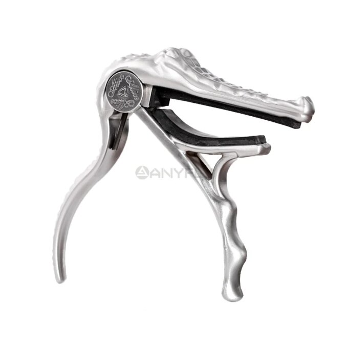 Alice A007G Metal Crocodile Design Folk Acoustic Guitar Capo Clamp Wholesales - Image 2
