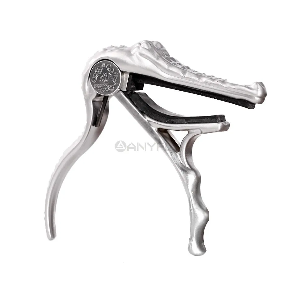 Alice A007G Metal Crocodile Design Folk Acoustic Guitar Capo Clamp Wholesales Alice A007G Metal Crocodile Design Folk Acoustic Guitar Capo Clamp Wholesales