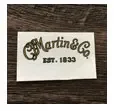 3 Pcs Metal Guitar Decal Sticker Headstock Logo Selfadhesive Silver