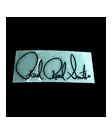 3 Pcs Metal Guitar Decal Sticker Headstock Logo Selfadhesive Silver