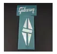 3 Pcs Metal Guitar Decal Sticker Headstock Logo Selfadhesive Silver