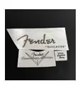 3 Pcs Metal Guitar Decal Sticker Headstock Logo Selfadhesive Silver