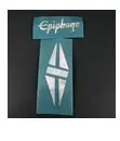 3 Pcs Metal Guitar Decal Sticker Headstock Logo Selfadhesive Silver