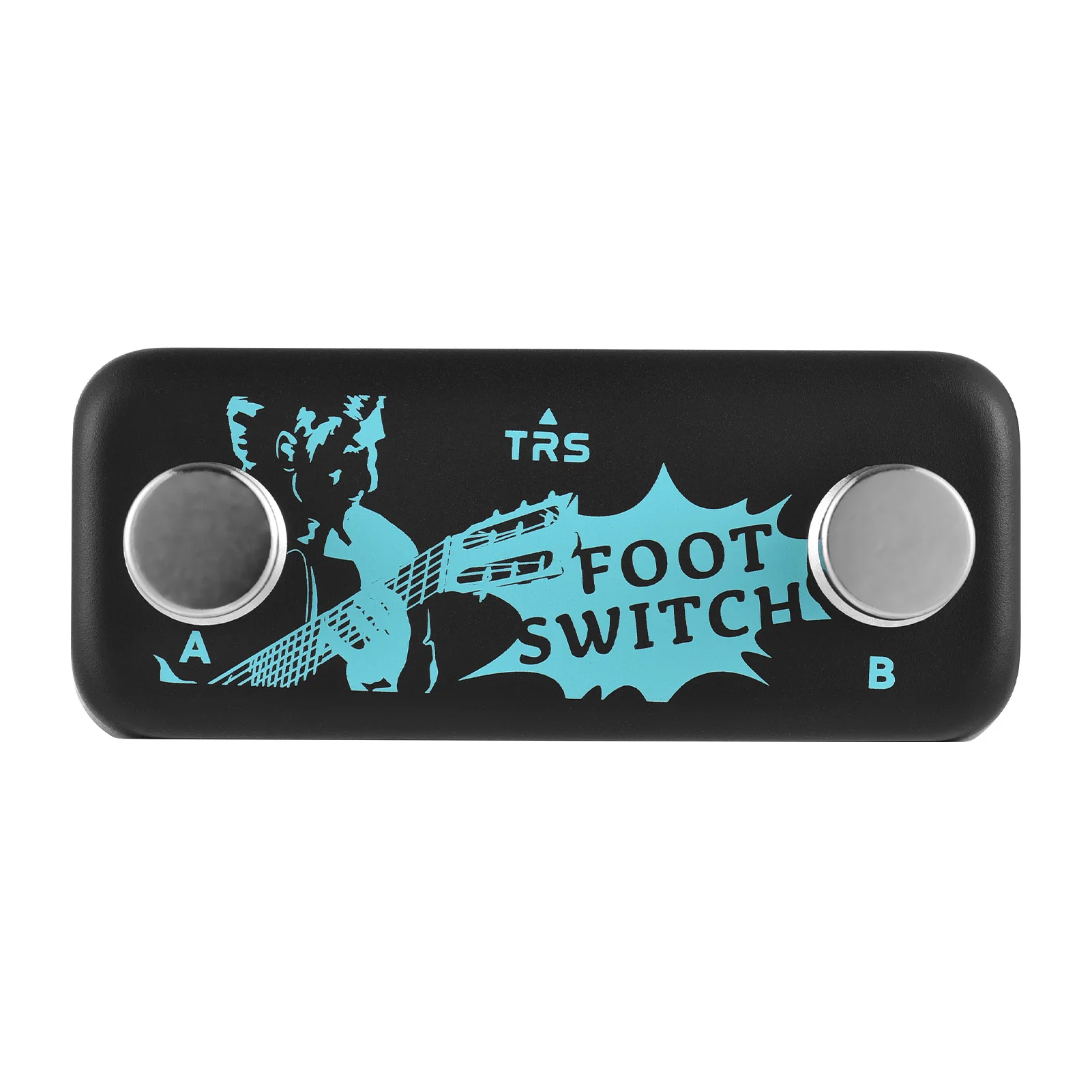 Effects Controller Pedals A B Channel Dual Footswitch 6.35mm Stereo Input Plug Play for Comprehensive Effect Controller