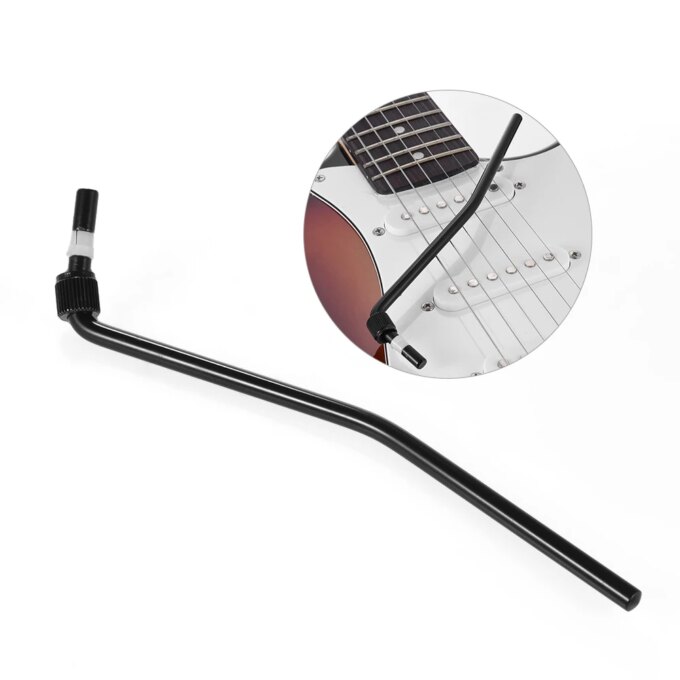 Electric Guitar Tremolo Trem Vibrato Arm Whammy Bar Crank Lever for Bridge System Black - Image 6