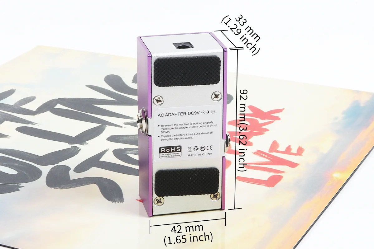 Electric Guitar Pedal Mini Vintage overdrive/US Dream/Classic Chorus/Fuzz/Tremolo/Analog delay/Digital Delay/Ultimate Drive