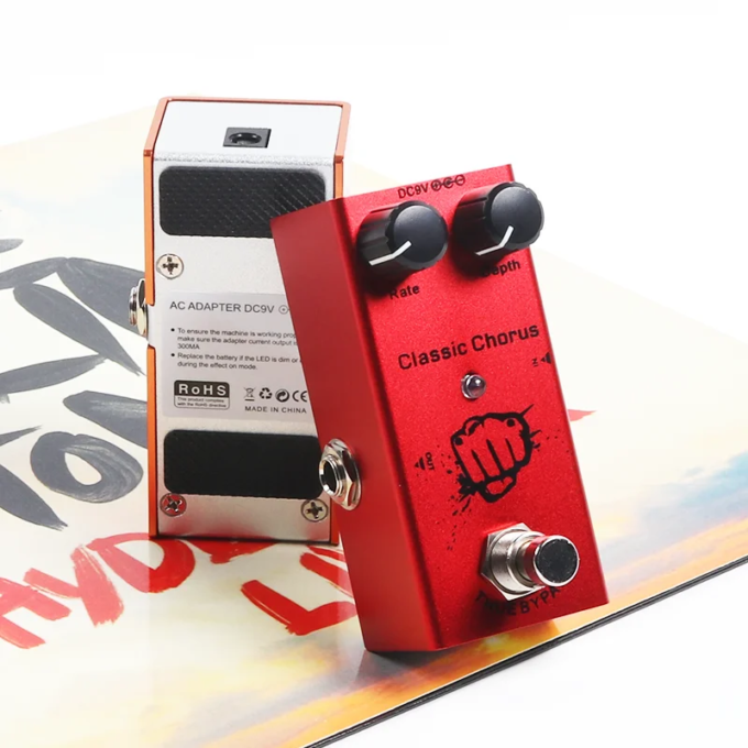 Electric Guitar Pedal Mini Vintage overdrive/US Dream/Classic Chorus/Fuzz/Tremolo/Analog delay/Digital Delay/Ultimate Drive - Image 5
