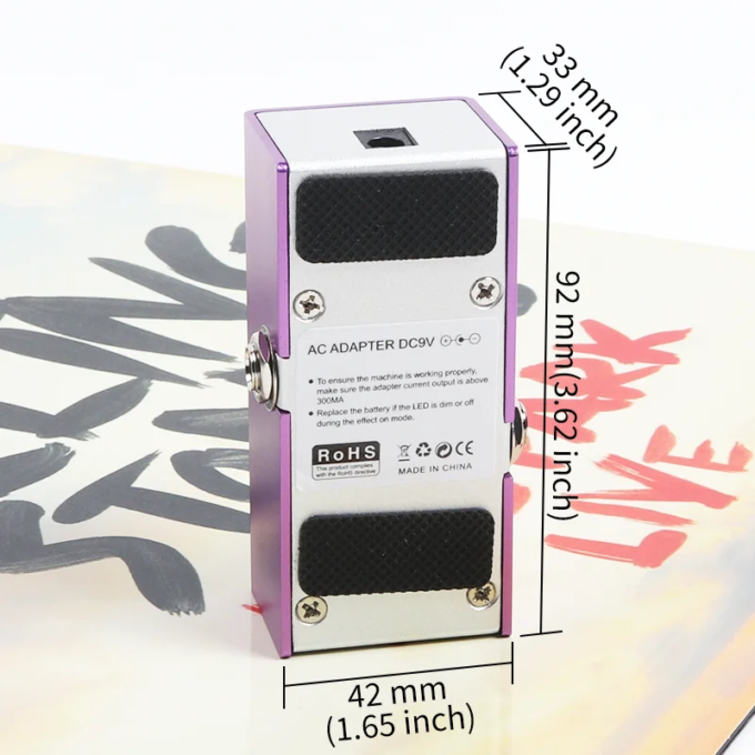 Electric Guitar Pedal Mini Vintage overdrive/US Dream/Classic Chorus/Fuzz/Tremolo/Analog delay/Digital Delay/Ultimate Drive - Image 6