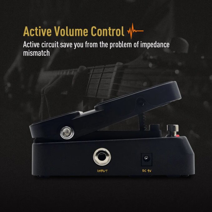 SONICAKE VolWah Active Volume Control & Wah Expression Pedal QEP-01 Guitar Parts Accessories - Image 3
