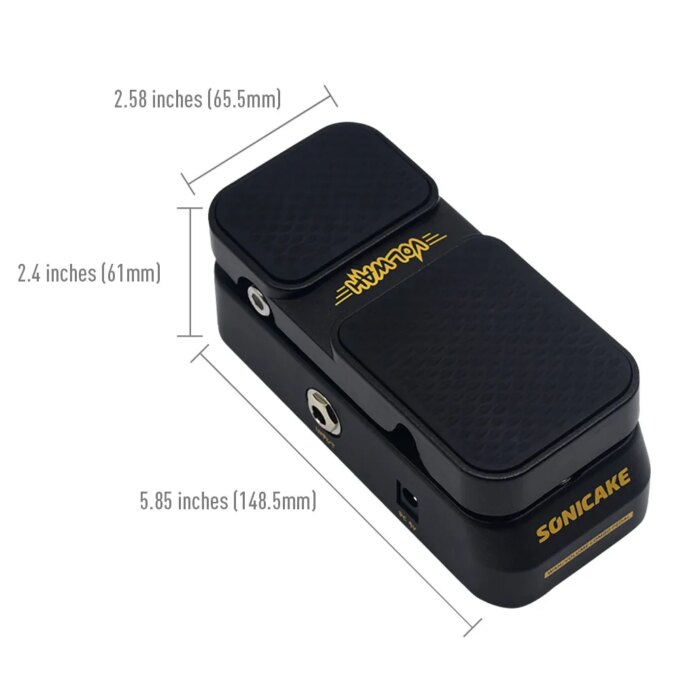 SONICAKE VolWah Active Volume Control & Wah Expression Pedal QEP-01 Guitar Parts Accessories - Image 6