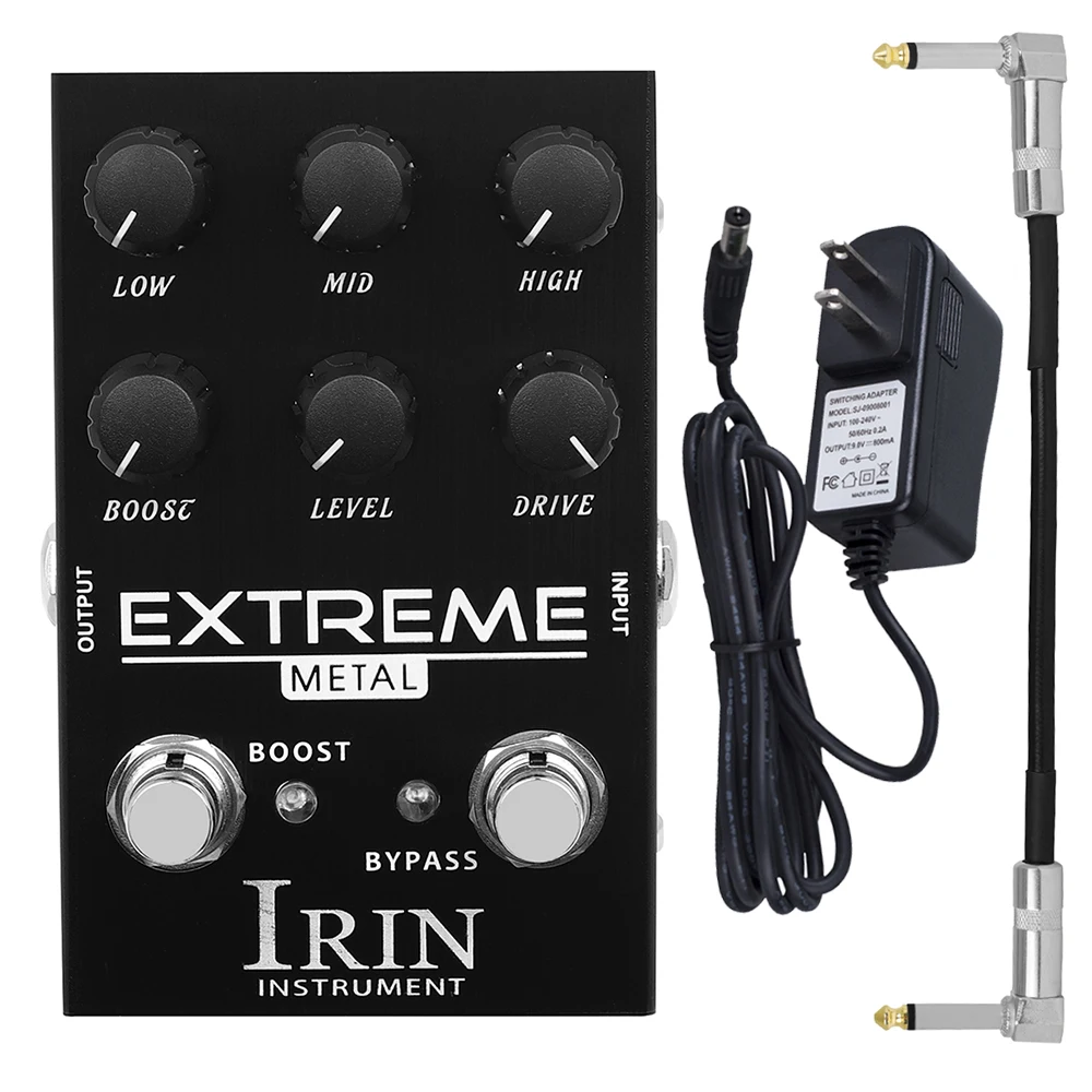 IRIN AN-42 Electric Guitar Effects Pedal EXTREME Metal Distortion Pedal High Gain Overdrive Effects Guitar Accessories & Parts IRIN AN-42 Electric Guitar Effects Pedal EXTREME Metal Distortion Pedal High Gain Overdrive Effects Guitar Accessories & Parts