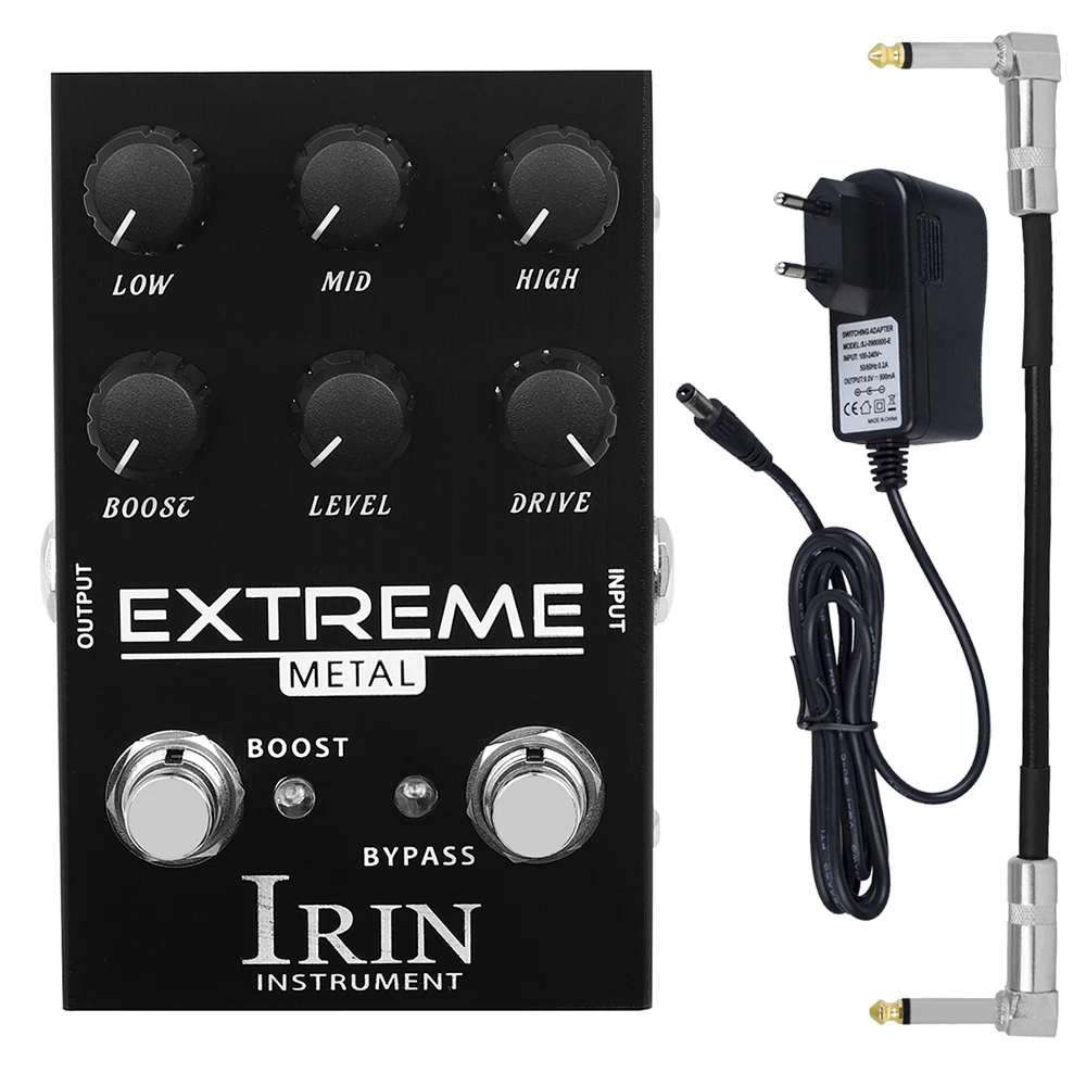 IRIN AN-42 Electric Guitar Effects Pedal EXTREME Metal Distortion Pedal High Gain Overdrive Effects Guitar Accessories & Parts IRIN AN-42 Electric Guitar Effects Pedal EXTREME Metal Distortion Pedal High Gain Overdrive Effects Guitar Accessories & Parts