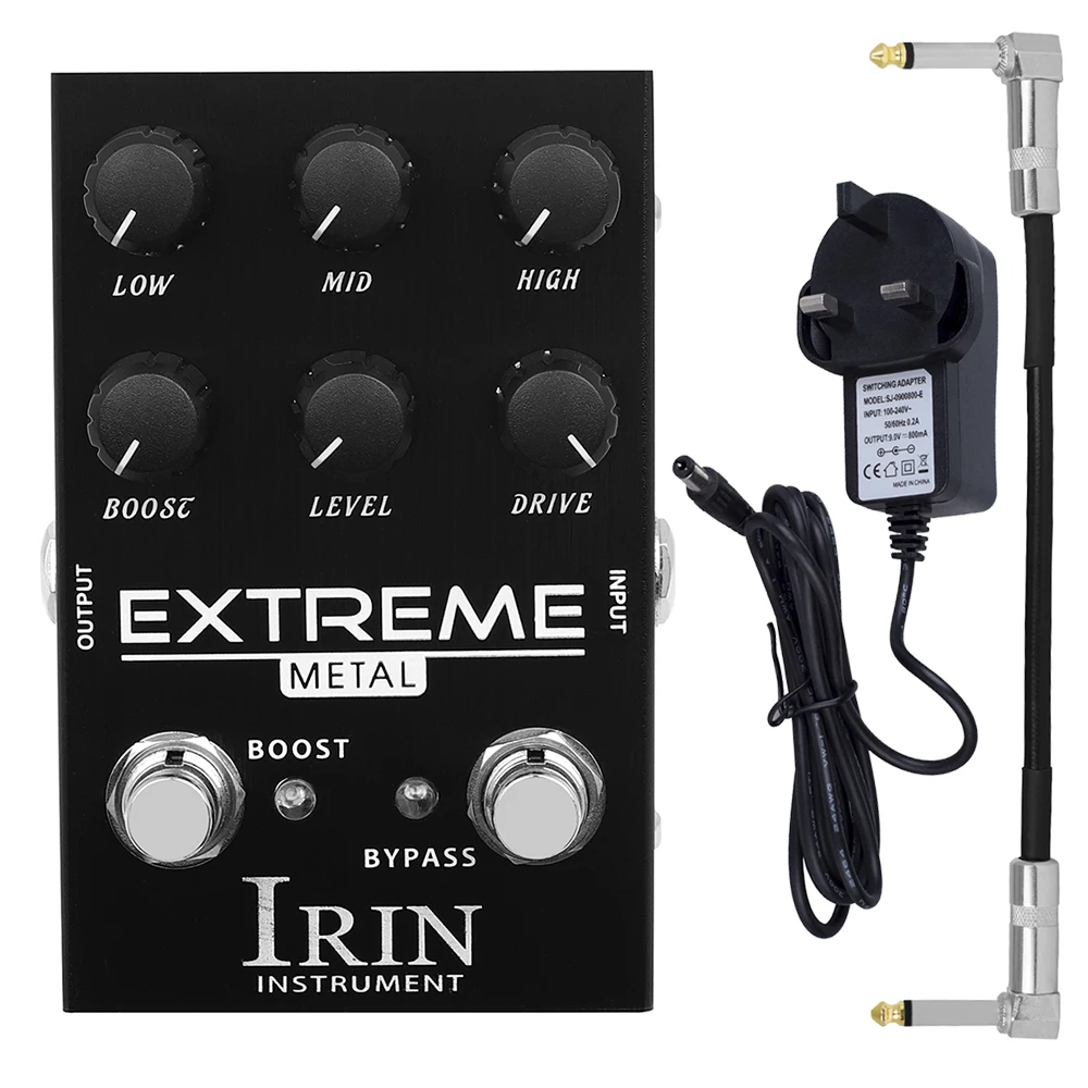 IRIN AN-42 Electric Guitar Effects Pedal EXTREME Metal Distortion Pedal High Gain Overdrive Effects Guitar Accessories & Parts IRIN AN-42 Electric Guitar Effects Pedal EXTREME Metal Distortion Pedal High Gain Overdrive Effects Guitar Accessories & Parts