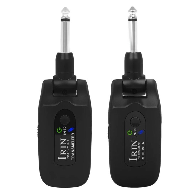 IRIN IN-30 Wireless Guitar Transmitter and Receiver 2.4G Digital Electric Guitar Wireless System For Guitar Bass Amplifier - Image 2