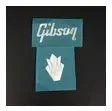 Waterslide 0.1 mm thick GiB Standard Decal Sticker Guitar Peghead Logo