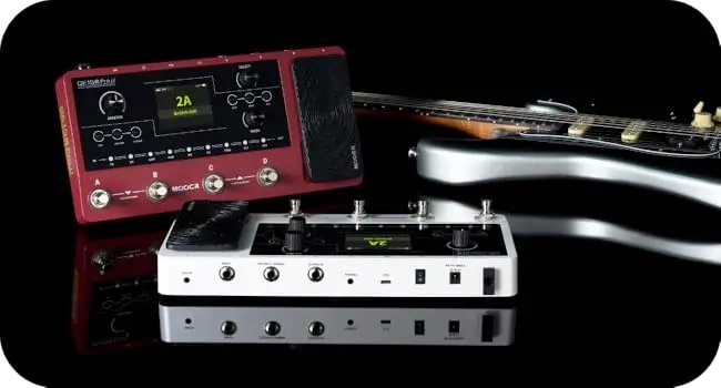 MOOER GE150 Pro/Pro Li New Guitar Amp Modelling Multi Effects Pedal Built-in 9 hrs Battery with 4 Footswitches, IR Loader,
