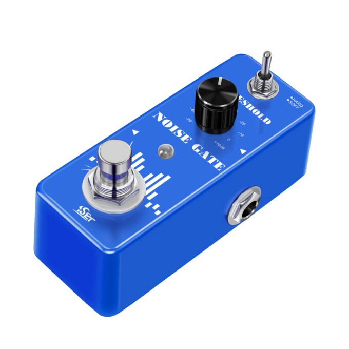 ISET PD-1 Guitar Noise Gate Pedal Noise Killer Pedal Noise Suppression Effect For Electric Guitar Hard Soft 2 Modes True Bypass - Image 4