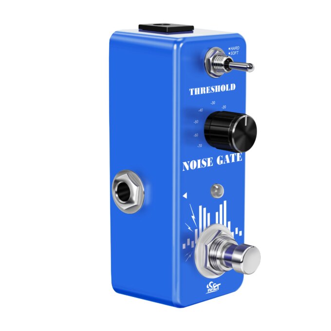 ISET PD-1 Guitar Noise Gate Pedal Noise Killer Pedal Noise Suppression Effect For Electric Guitar Hard Soft 2 Modes True Bypass - Image 2