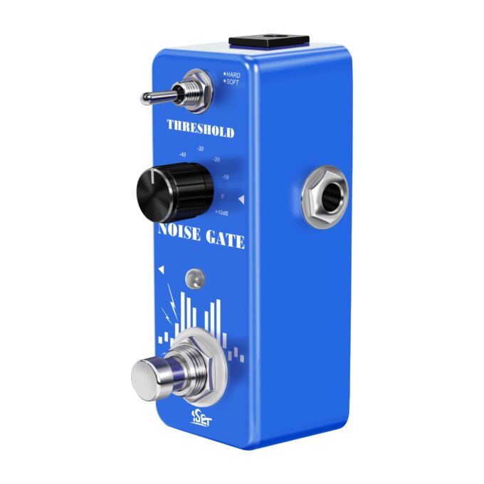 ISET PD-1 Guitar Noise Gate Pedal Noise Killer Pedal Noise Suppression Effect For Electric Guitar Hard Soft 2 Modes True Bypass - Image 5