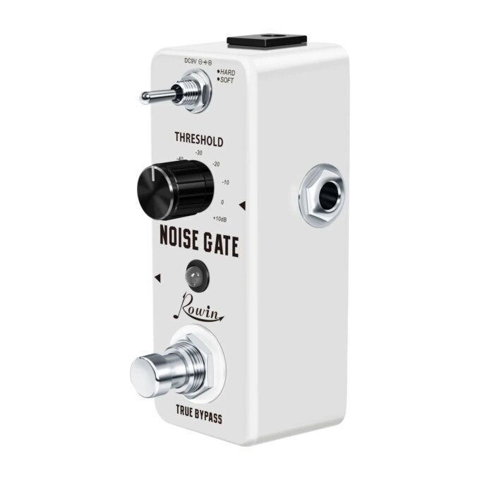 Rowin Noise Gate Guitar Pedal Guitar Effect Pedals Noise Suppression Effects For Electric Guitar Hard Soft 2 Modes