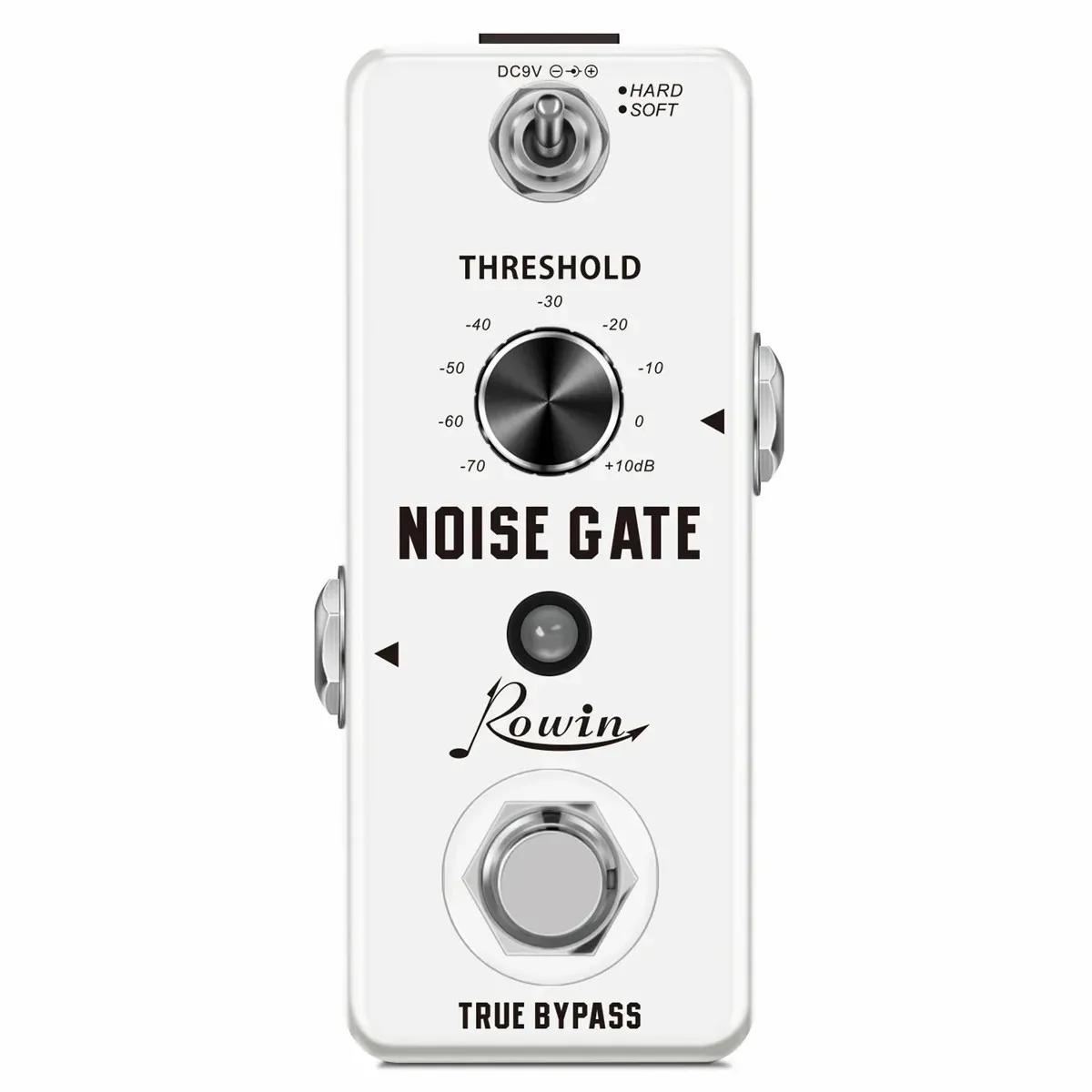 Rowin Noise Gate Guitar Pedal Guitar Effect Pedals Noise Suppression Effects For Electric Guitar Hard Soft 2 Modes
