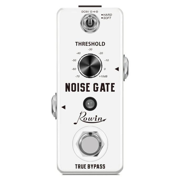 Rowin Noise Gate Guitar Pedal Guitar Effect Pedals Noise Suppression Effects For Electric Guitar Hard Soft 2 Modes - Image 3