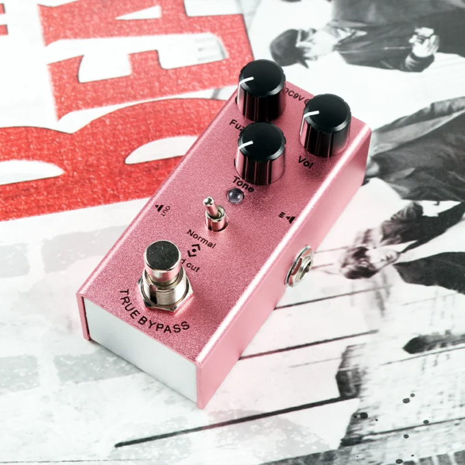 Fuzz Pedal Guitar Effect Pedal Classic Mini Fuzz Pedal For Electric Guitar True Bypass Adjust Tone Intensity 1/4 Jack - Image 4