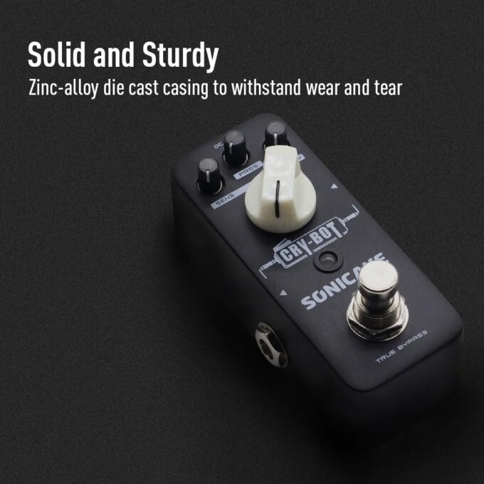 SONICAKE Cry-Bot Auto Wah Envelope Filter Funky Bass Guitar Effects Pedal QSS-07 - Image 5