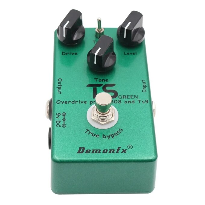 Demonfx TS GREEN Overdrive Pedal,High Quality TS9 And TS808 Overdrive Booster Guitar Effect Pedal - Image 4