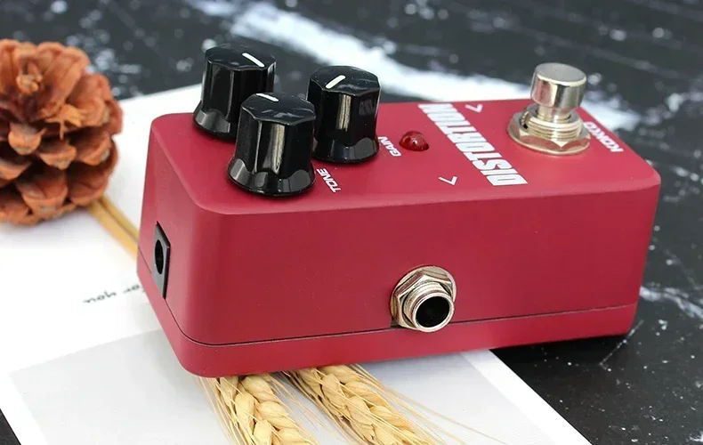 Kokko FDS-2 Distortion Electric Guitar Effects Pedal Two-Stage Distortion Connection Effect True Bypass Pedal Guitar Accessories