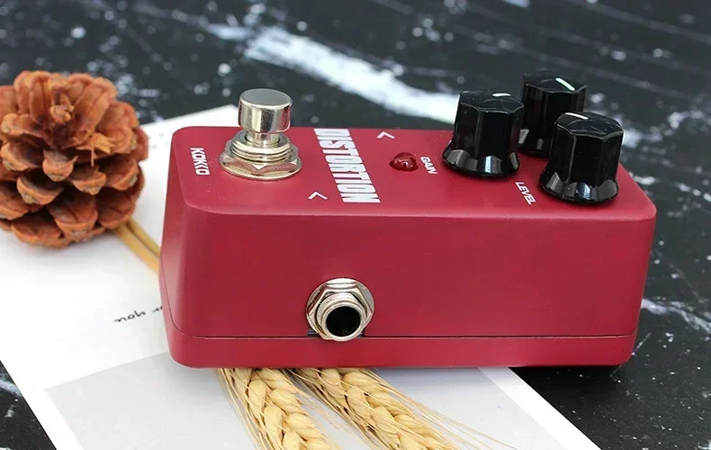 Kokko FDS-2 Distortion Electric Guitar Effects Pedal Two-Stage Distortion Connection Effect True Bypass Pedal Guitar Accessories