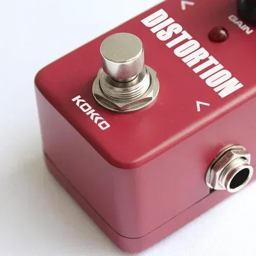 Kokko FDS-2 Distortion Electric Guitar Effects Pedal Two-Stage Distortion Connection Effect True Bypass Pedal Guitar Accessories